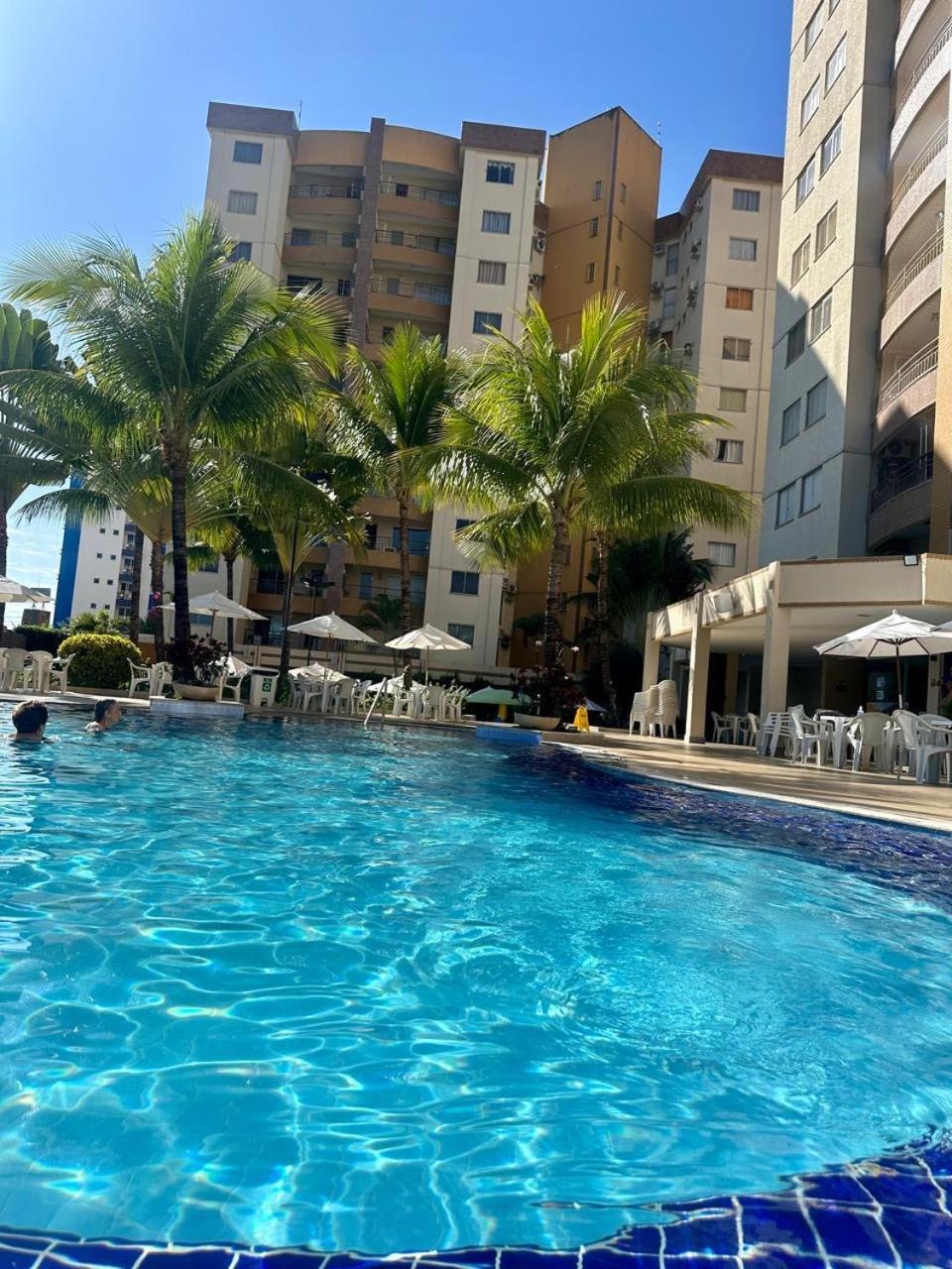 Aparthotel Caldas Novas - Prive Das Thermas II - Apto 3 Quartos - Parque Aquatico Exterior foto