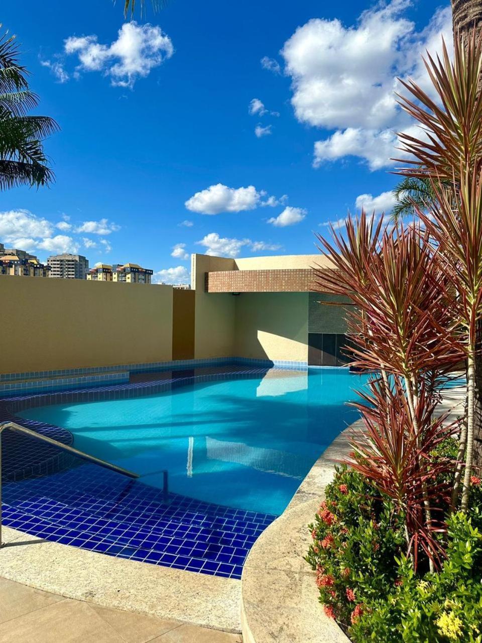 Aparthotel Caldas Novas - Prive Das Thermas II - Apto 3 Quartos - Parque Aquatico Exterior foto
