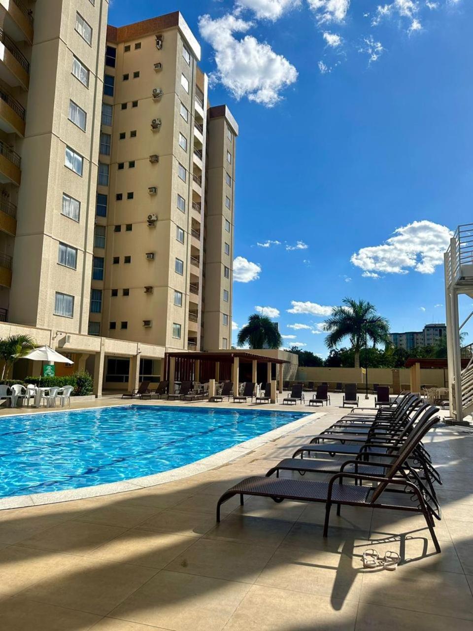 Aparthotel Caldas Novas - Prive Das Thermas II - Apto 3 Quartos - Parque Aquatico Exterior foto
